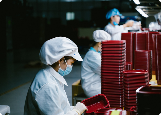 120%的质检和装箱